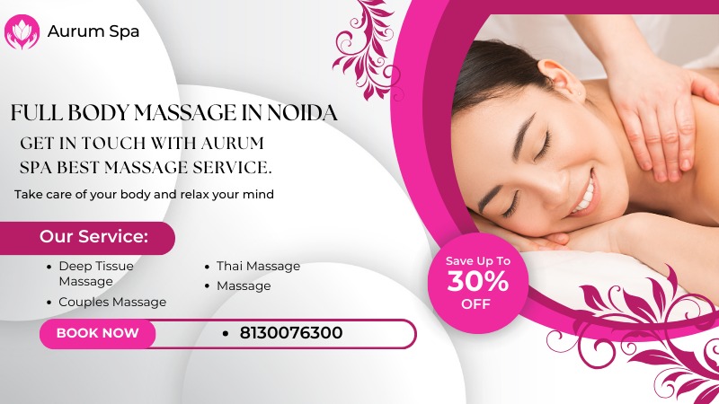 full body massage in Noida