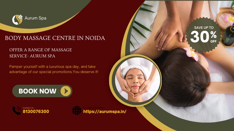 body massage centre in Noida