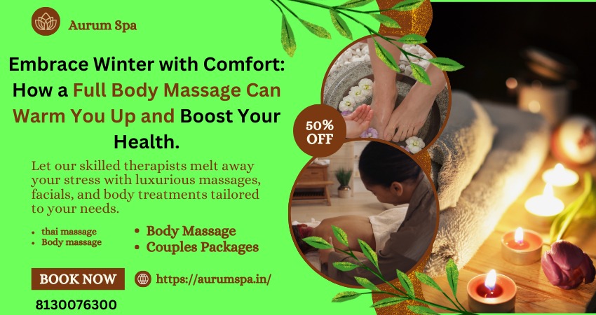 full body massage Noida