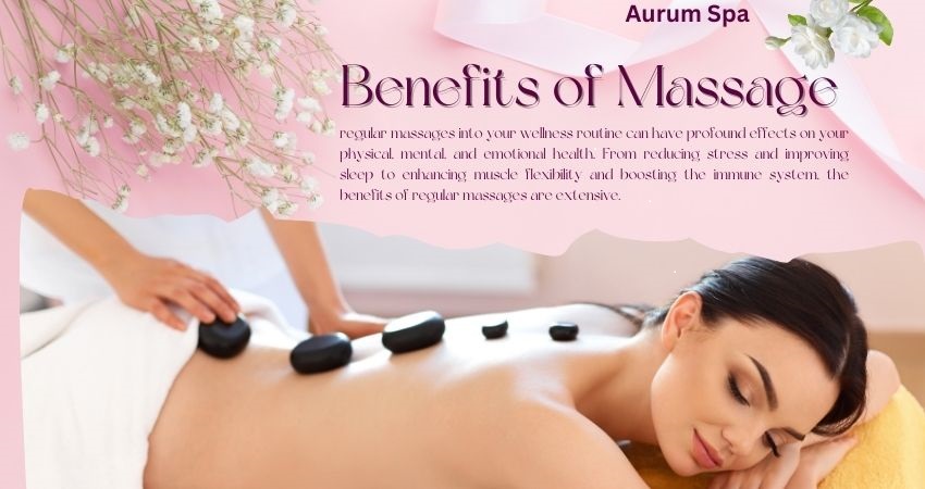 benefits of regular massages